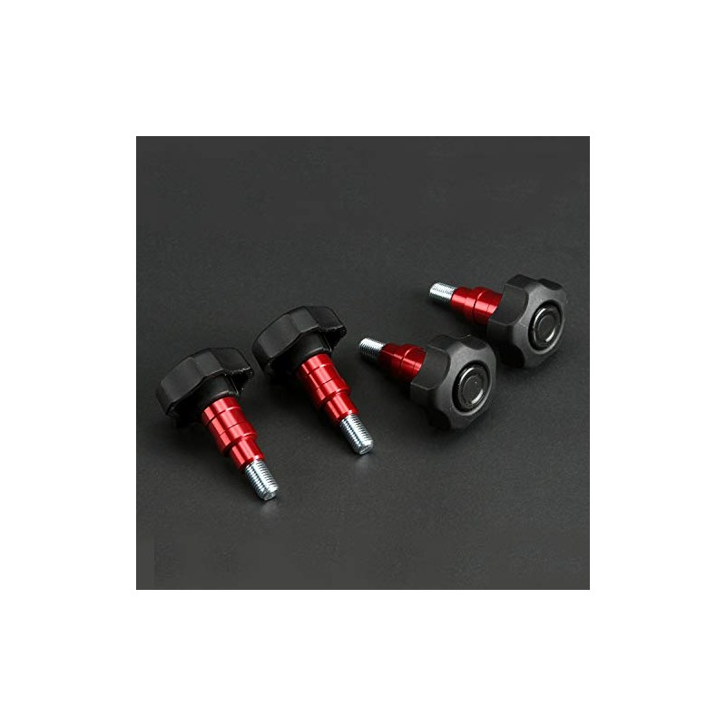 TGS 3rd Seat Detachable Bolt Kit Red Mitsubishi Delica D:5