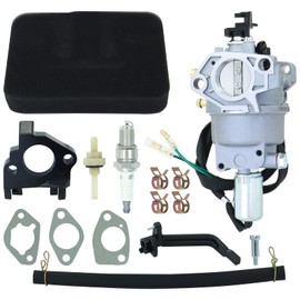 REMEDART P28-4-H Carburetor Fits for Champion 71531M 71530 100153 100296 100165 100230 100419 100155 Dual Fuel Generator 47.131000.25 Carb 439CC 389CC 9375/7500 8100/6300 Watts for Huayi P28-4-H Carb