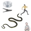 Zuzer Snake Toy 110 cm Realistic Rubber Snakes Joke Item