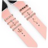 Gatuida 50pcs Decorative Watch Band Charms Rhinestones and for Smartwatch
