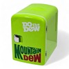 CURTIS Mountain Dew MIS134MD, Mini Portable Compact Personal Fridge Cooler,