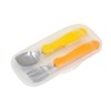Lec Anpanman Spoon & Fork with Case, Stainless Steel, Made