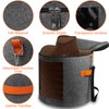 kushon Oversized Hat Storage Box for Women & Men，19" D