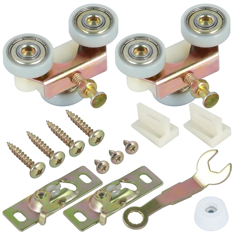 2PCS Sliding Pocket Door Roller Assembly Compatible with 1500/100pd Series