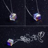 K.L.Y Women's Necklace, Austrian Crystal, 925 Silver, Pendant Necklace, Lover,
