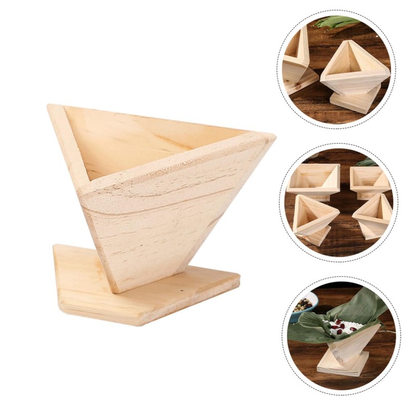 FUNOMOCYA Mold by Rice-Pudding Making Mold Wood Food Rice Ball