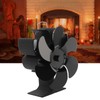 Stove Fan 6 Blades Greater Air Volume Low Noise Operation