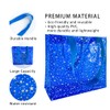TotePrint 1PCS Clear Printed Star Beach HandBag Versatile Waterproof,Embossed Star