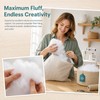 Fiberfill Stuffing for Stuffed Animals, Crafts, Cushions 17.6oz