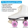 PATIKIL Roller Skate Wheels Set,8 Pack 58mm 82A Light Up