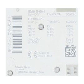 Schneider Elec PBT – ITL 21 22 – Circuit Miniature Acti9 ic60 N 2 Poles 2 A Cano
