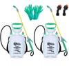 REALWORK 2pk 1-Gallon Handheld Tank Sprayer with Easy-Carry Shoulder Strap