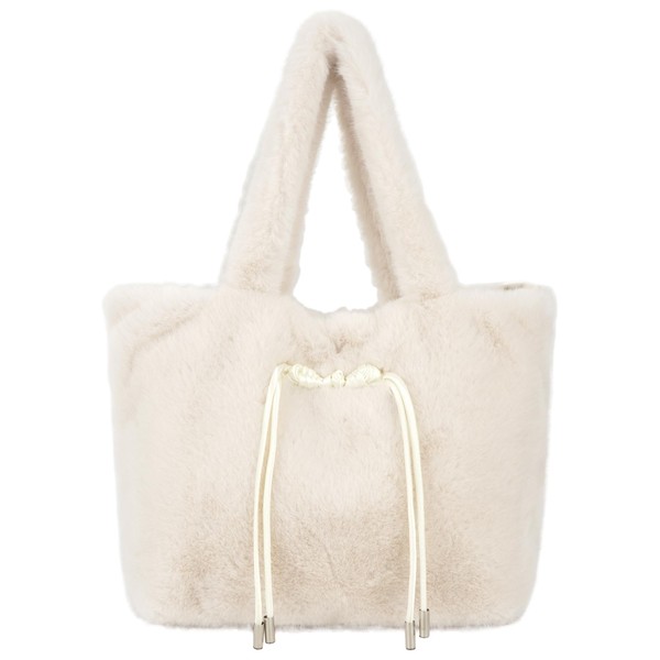 Meliyya Women's Cuddly Handbag Winter Tote Bag Warm Fluffy Shoulder