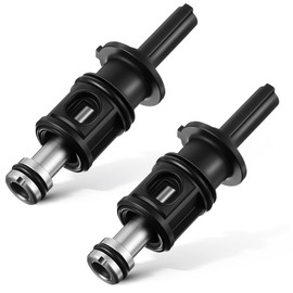 Dreyoo 2 Pack Compatible with 9742920 S742920 Pull and Turn Tub Shower Cartridge, Compatible with Pfister Avante Kitchen, Lavatory, Tub Faucet, Shower Valve Cartridge Replacement Part (Metal Stem)