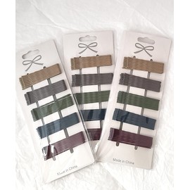 Little Trouble Solution 40xHairpins, 6cm/2.36'' Metal Bobby Pin Long Barrette Hair Accessories Clip Mixed Colors for Girl Women Children Minimalist School Work