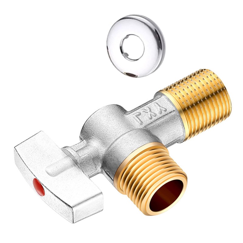 Heavy Duty Brass Valves 1/2" For Hot & Cold Water