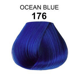 Adore Adore Semi Permanent Hair Color - Vegan and Cruelty-Free Blue Hair Dye - 4 Fl Oz - 176 Ocean Blue (Pack of 2)