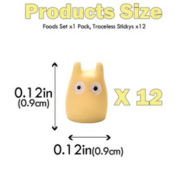 TSTESE 12PCS Car Cute Soot Sprites Decor Merchandise Rearview Mirror Ornaments Sprite Decorations Dashboard Interior Ornament Decorate Funny Figure Decorative Gifts Decors Accessories