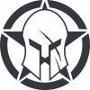 Helmet Spartan Helmet Star #3 Vinyl Decal Hood Graphic 24"