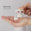 Segbeauty Soap Dispenser with Labels, 3 Pieces 300 ml Shampoo
