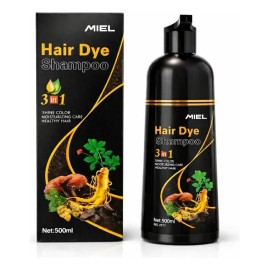 Shampoo Tinte Cubre Canas Jengibre 500ml Dark Brown