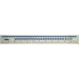 Helix 30cm/12inch Ruler Clear Plastic - Single