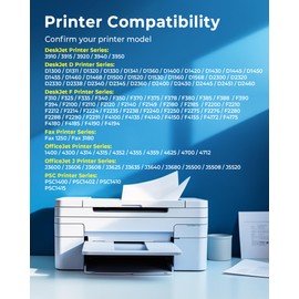 ECHALLENGE 21XL 22XL Cartridges for HP 21 22 XL Printer Cartridges Compatible with HP PSC 1410 DeskJet D1530 D1560 D2360 D2460 F335 F380 F390 F2180 F2290, for HP OfficeJet 4315 43 55 55 (Pack)