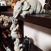 Ieron Elephant Sitter Hand Figurines - Set of 3 Elephant