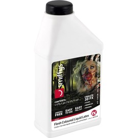 Smiffys 47042 Low Ammonia Zombie Liquid Latex (One Size),Beige