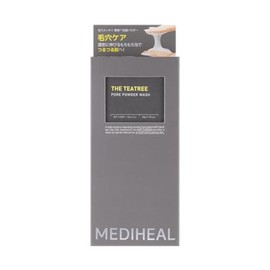 MEDIHEAL: The Tea Tree Pore Powder, Wash, 1.8 oz (50 g), Pore Refreshing Enzyme Facial Cleansing Powder