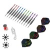 Steel tip Darts with Aluminum Shafts Sharpener Tool Extra Flights