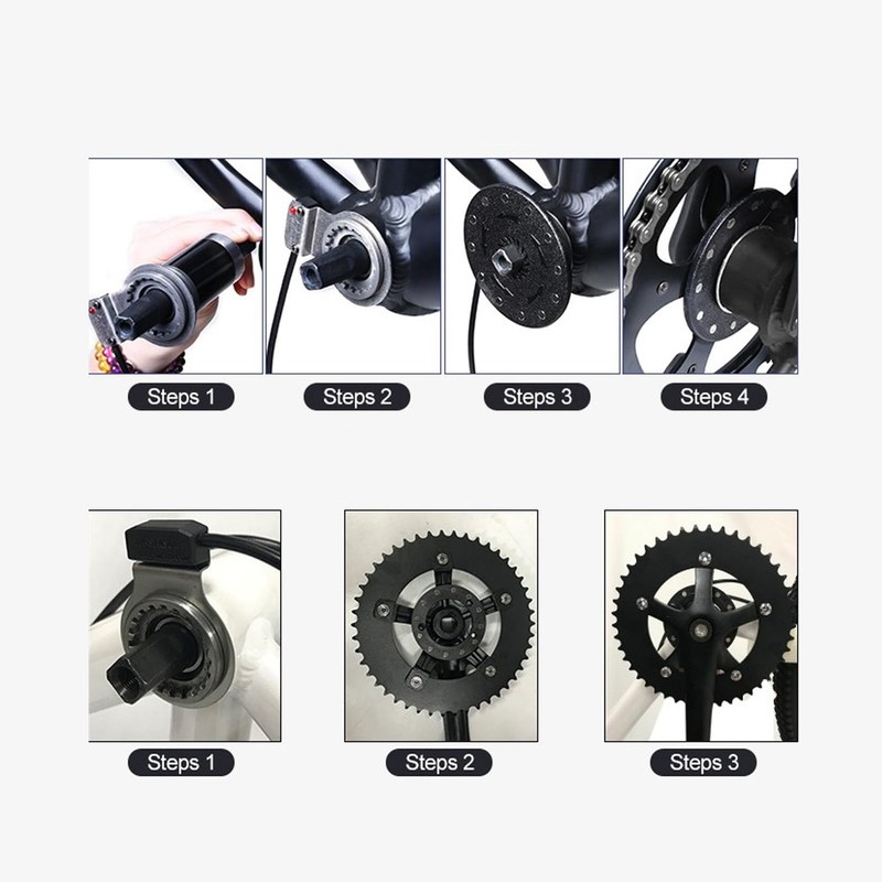 Moofey Hall Effect Sensor, Pedal Assist Kit, 12 Magnets Right