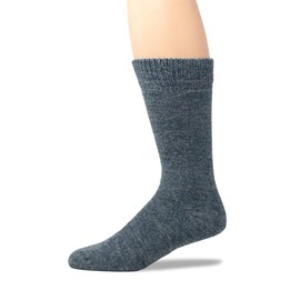 WARRIOR ALPACA SOCKS - Outdoor Alpaca Wool Socks, Terry Lined with Comfort Band Opening For Men And Women(X-Large, Denim)