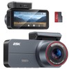 Dash Cam 2.5K QHD, 3.39" IPS Dash Camera for Cars
