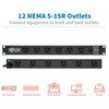 Tripp Lite Tripp Lite 12-Outlet Rackmount PDU Power Strip, Six