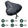 CZlinOduMMX Saddle Protector Waterproof Bicycle Set of 2 Seat Covers