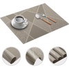 Lumaca Set of 6 Washable Place Mats Made of 70%