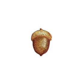 Acorn - Single - Oak/Tree - Embroidered Iron on Patch