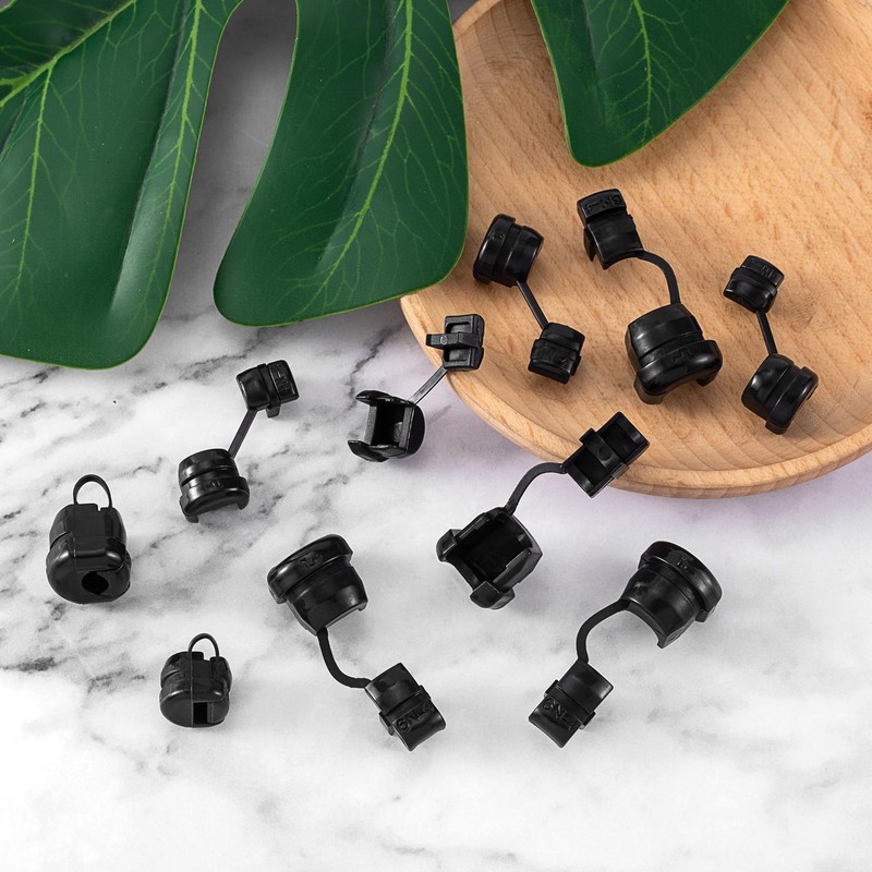 CustomyLife 6N-4 & 4N-4 Round Strain Relief Cord Connector, 10PCS