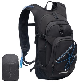 EVERFUN Hydration Backpack 18L Hiking Water Backpack with Water Bladder 2L, Women Men Hydration Pack Insulated Daypack Lightweight Hydropack with Rain Cover for Hiking, Cycling, Running, Festivals