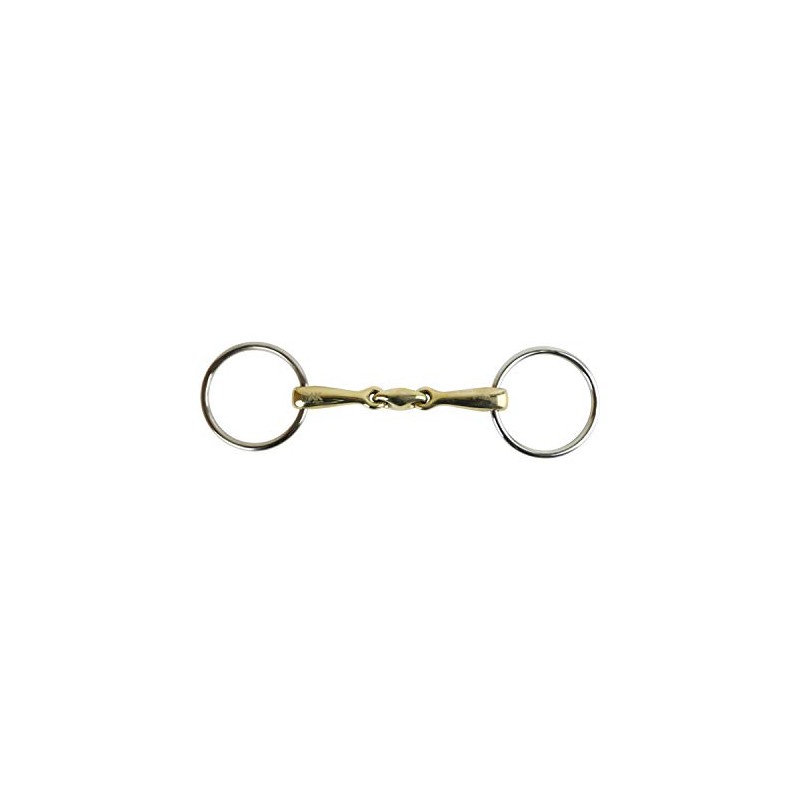 AK Loose Ring Lozenge with Angled Shape in German Silver