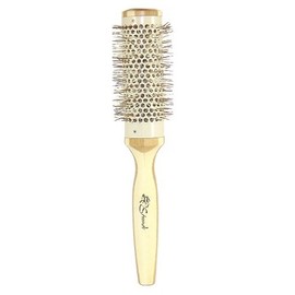 Strands Hair Color 2-1,4 Inches Premium Ceramic Ionic Bamboo Brush (Pack of 10)