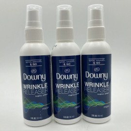 (3 Pack) Downy Wrinkle Releaser, Travel Size Fabric Static Remover  3Oz