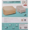 Protective Covers Weatherproof 3 Seat Wicker/Rattan Sofa Cover, X Large,