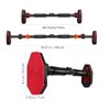 Dranvosk Adjustable Doorway Pull Up Bar for Home Gym -