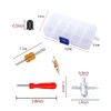 Jindizi 33 PCS Tire Valve Stem Puller Tools Set, Include