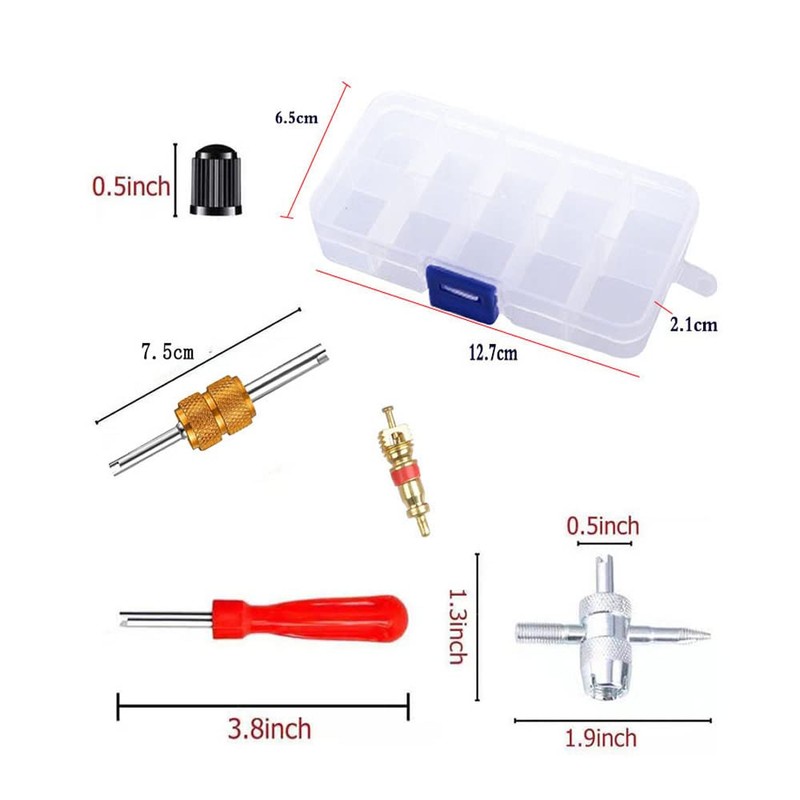 Jindizi 33 PCS Tire Valve Stem Puller Tools Set, Include