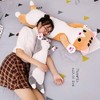 Long Cat Plush Pillow, Cat Stuffed Animals Body Pillow Cute