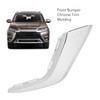 Front Bumper Lower Trim Protective Stylish Rugged Front Bumper Chrome