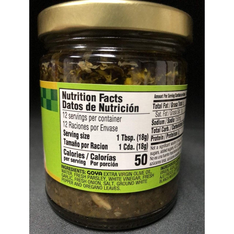 Goya Chimichurri Steak Sauce